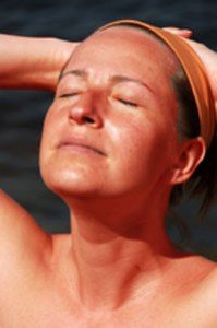 Sunburnt Woman
