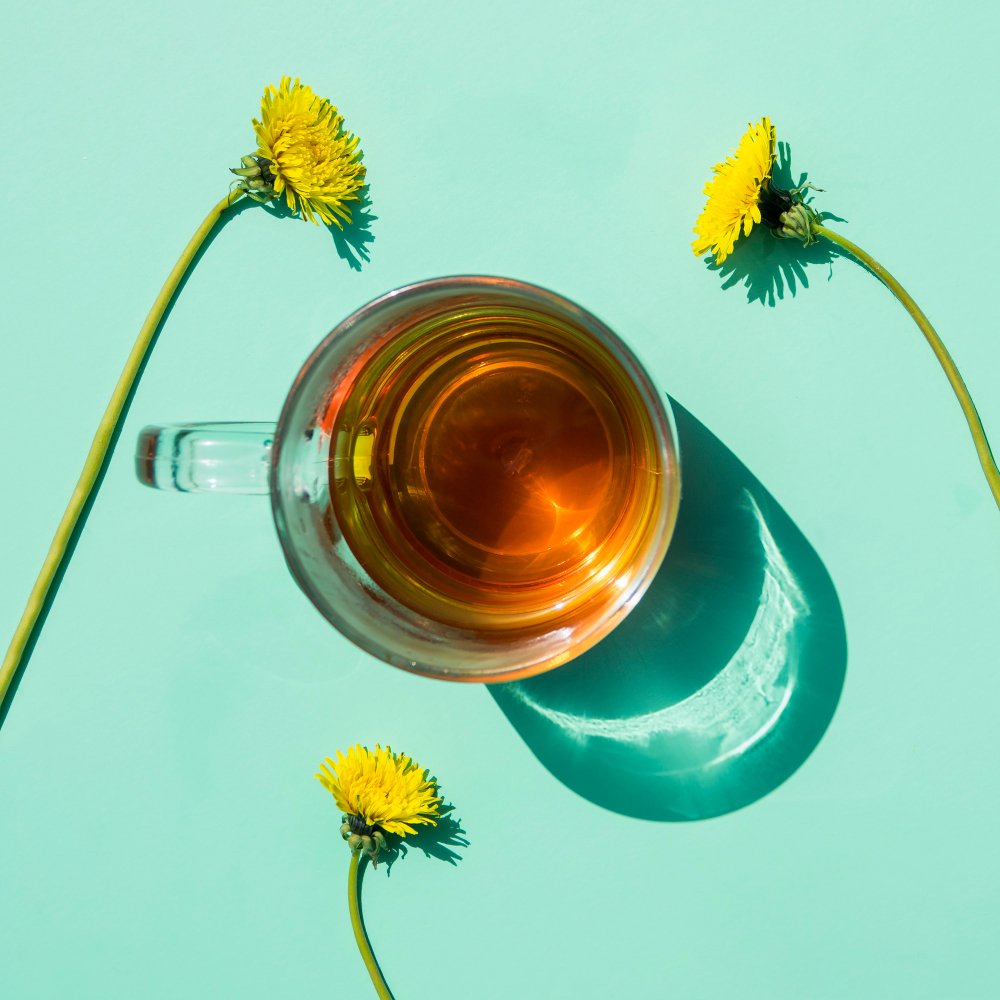 chamomile tea or “camomilla” can calm both nerves and tummy troubles