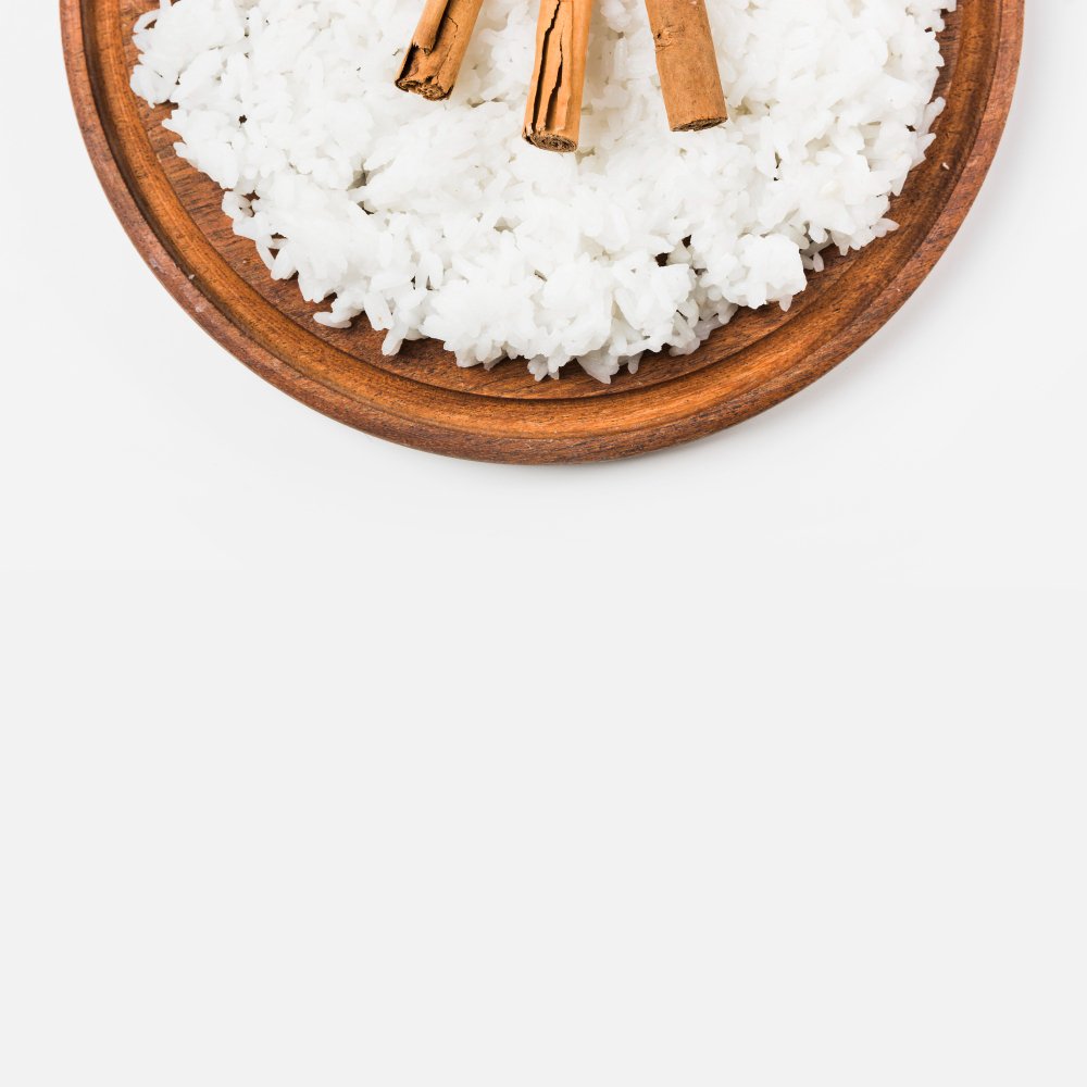 Plain rice to ease your stomach